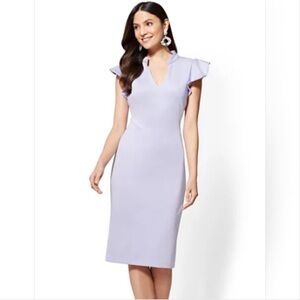 Lavender Purple Shift Dress
